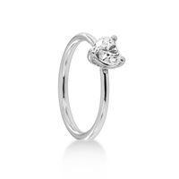 Anillo Lux Gioielli Mujer in Oro blanco Diamante ANL3542;050;Q;BI